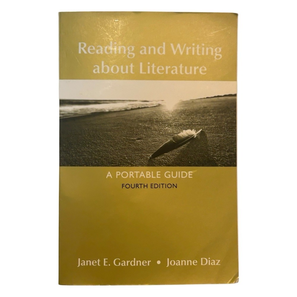 Reading and Writing About Literature - Paperback By Gardner, Janet E. VERY GOOD